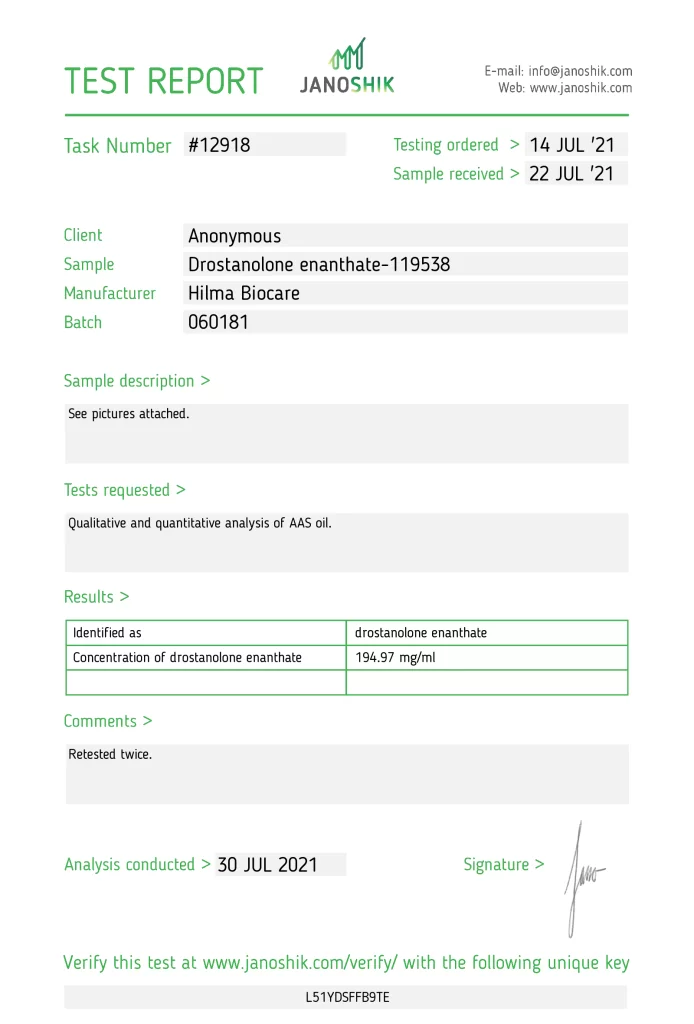 drostanolon kaufen