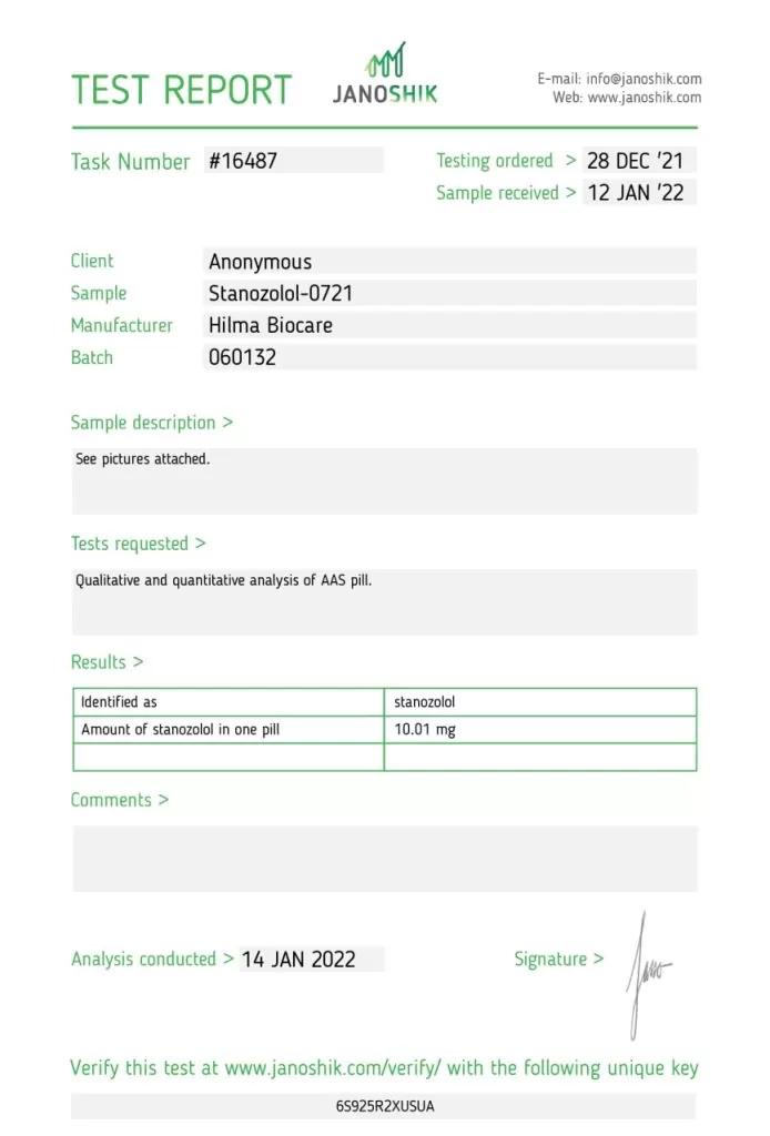 Stanozolol injektion legal kaufen