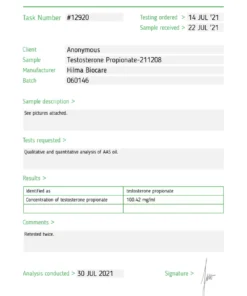 testosteronpropionat​